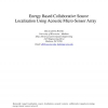 Energy based collaborative source localization using acoustic micro-sensor array