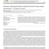 Evaluation of IPAQ questionnaires supported by formal concept analysis