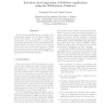 Execution and composition of e-science applications using the WS-resource construct