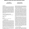 Exploration strategies based on multi-criteria decision making for search and rescue autonomous robots