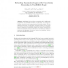 Extending Description Logics with Uncertainty Reasoning in Possibilistic Logic