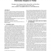 Finding influentials based on the temporal order of information adoption in twitter