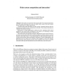 Finite System Composition and Interaction