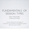 Fundamentals of Session Types