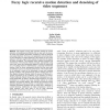Fuzzy logic recursive motion detection and denoising of video sequences