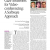 Gaze Awareness for Video-Conferencing: A Software Approach