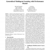 Generalized multiagent learning with performance bound