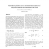 Generalizing Dubins Curves: Minimum-time Sequences of Body-fixed Rotations and Translations in the Plane