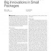 Guest Editors' Introduction: Big Innovations in Small Packages