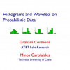 Histograms and Wavelets on Probabilistic Data