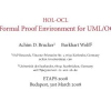 HOL-OCL: A Formal Proof Environment for UML/OCL