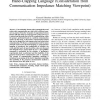 Human-Robot Communication with Hand-Clapping Language (Consideration from Communication Impedance Matching Viewpoint)