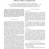 Image sensor with focal plane change event driven video compression