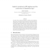 Implicit Operations in MV-Algebras and the Connectives of Lukasiewicz Logic