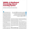 INDED: A Distributed Knowledge-Based Learning System