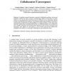 Information Sharing and Interaction in Collaborative Convergence