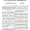 Interactions, Competition and Innovation in a Service-Oriented Internet: An Economic Model