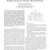 Joint Multi-Channel Link Layer and Multi-Path Routing Design for Wireless Mesh Networks