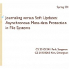 Journaling Versus Soft Updates: Asynchronous Meta-data Protection in File Systems