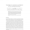Knowledge Co-construction and Initiative in Peer Learning Interactions