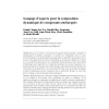 Langage d'aspects pour la composition dynamique de composants embarqu&eacute;s