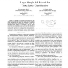 Large margin AR model for time series classification