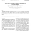 Large scale multiple sequence alignment with simultaneous phylogeny inference