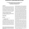 LBS (k, T)-anonymity: a spatio-temporal approach to anonymity for location-based service users