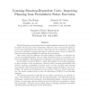 Learning Situation-Dependent Costs: Improving Planning from Probabilistic Robot Execution