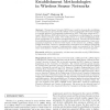 Load-balanced key establishment methodologies in wireless sensor networks