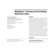 MediaDiver: viewing and annotating multi-view video