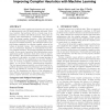 Meta optimization: improving compiler heuristics with machine learning