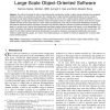 Metrics for Measuring the Quality of Modularization of Large-Scale Object-Oriented Software