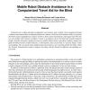 Mobile Robot Obstacle Avoidance in a Computerized Travel Aid for the Blind