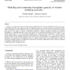 Modeling and computing throughput capacity of wireless multihop networks