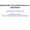 Modeling Public Key Infrastructures in the Real World