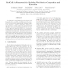 MoSCoE: A Framework for Modeling Web Service Composition and Execution