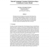 Natural Language Grammar Induction Using a Constituent-Context Model