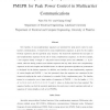 Near-Complementary Sequences With Low PMEPR for Peak Power Control in Multicarrier Communications