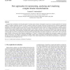 New approaches for representing, analyzing and visualizing complex kinetic transformations