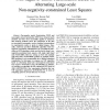 Non-negative Tensor Factorization Based on Alternating Large-scale Non-negativity-constrained Least Squares