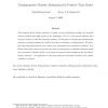 Nonparametric density estimation for positive time series
