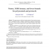 Norms, XOR Lemmas, and Lower Bounds for Polynomials and Protocols