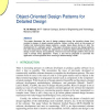 Object-Oriented Design Patterns for Detailed Design