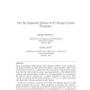 On the knapsack closure of 0-1 Integer Linear Programs