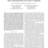 Optimal Power Allocation in Wireless Networks with Transmitter-Receiver Power Tradeoffs