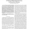 Optimal Provisioning and Pricing of Internet Differentiated Services in Hierarchical Markets