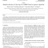 Optimal selection of time lags for TDSEP based on genetic algorithm