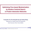Optimizing Flow-based Modularization by Iterative Centroid Search in Protein Interaction Networks