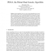 PDGA: the Primal-Dual Genetic Algorithm